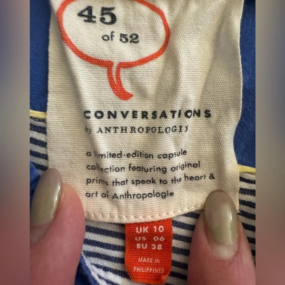 45 of 52 Conversations by Anthropologie Colloquial A-Line Skirt-Sxe 6 - Picture 7 of 7
